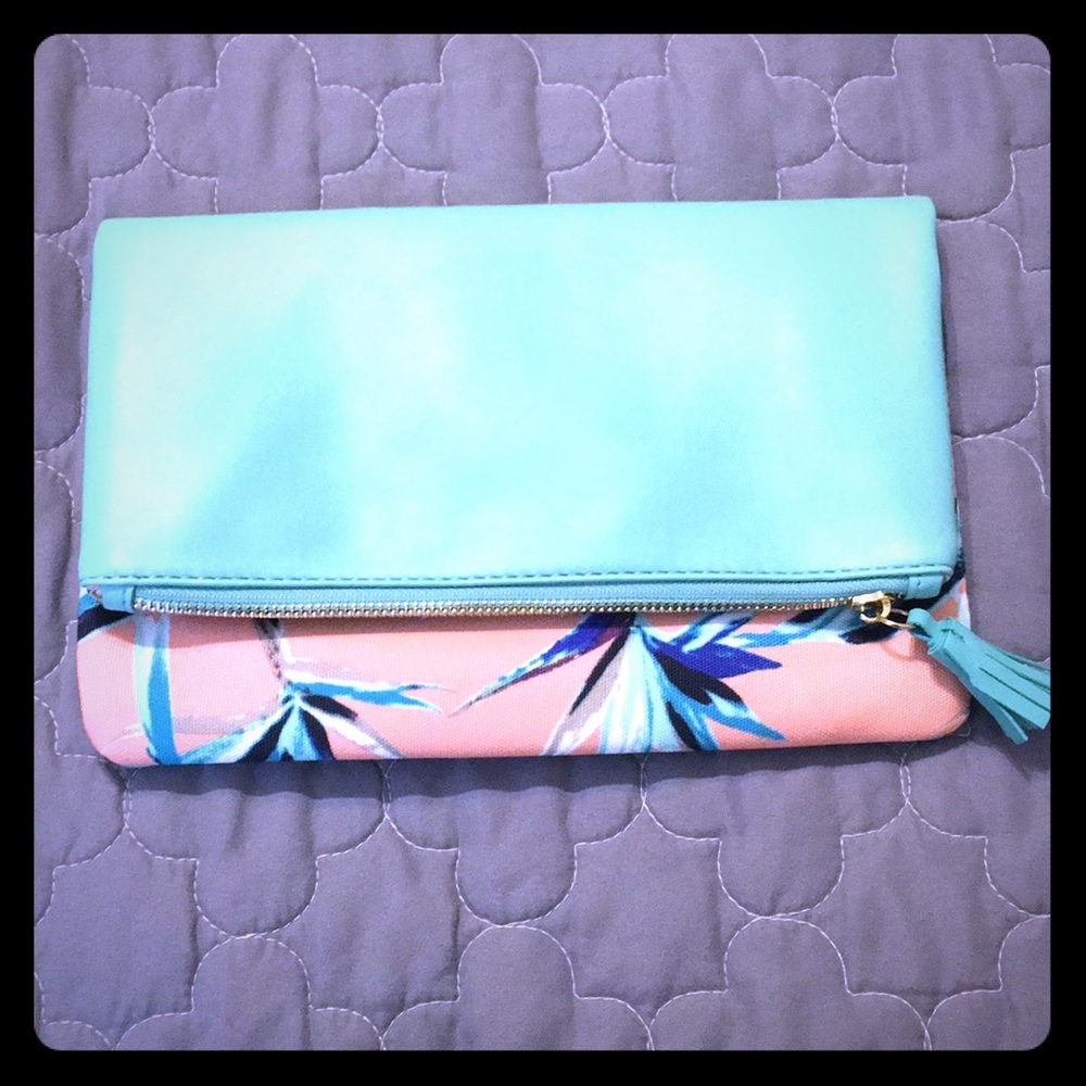 Rachel Pally Reversible Clutch- never used!